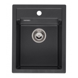 Zlewozmywak Reginox AMSTERDAM 34 BLACK SILVERY